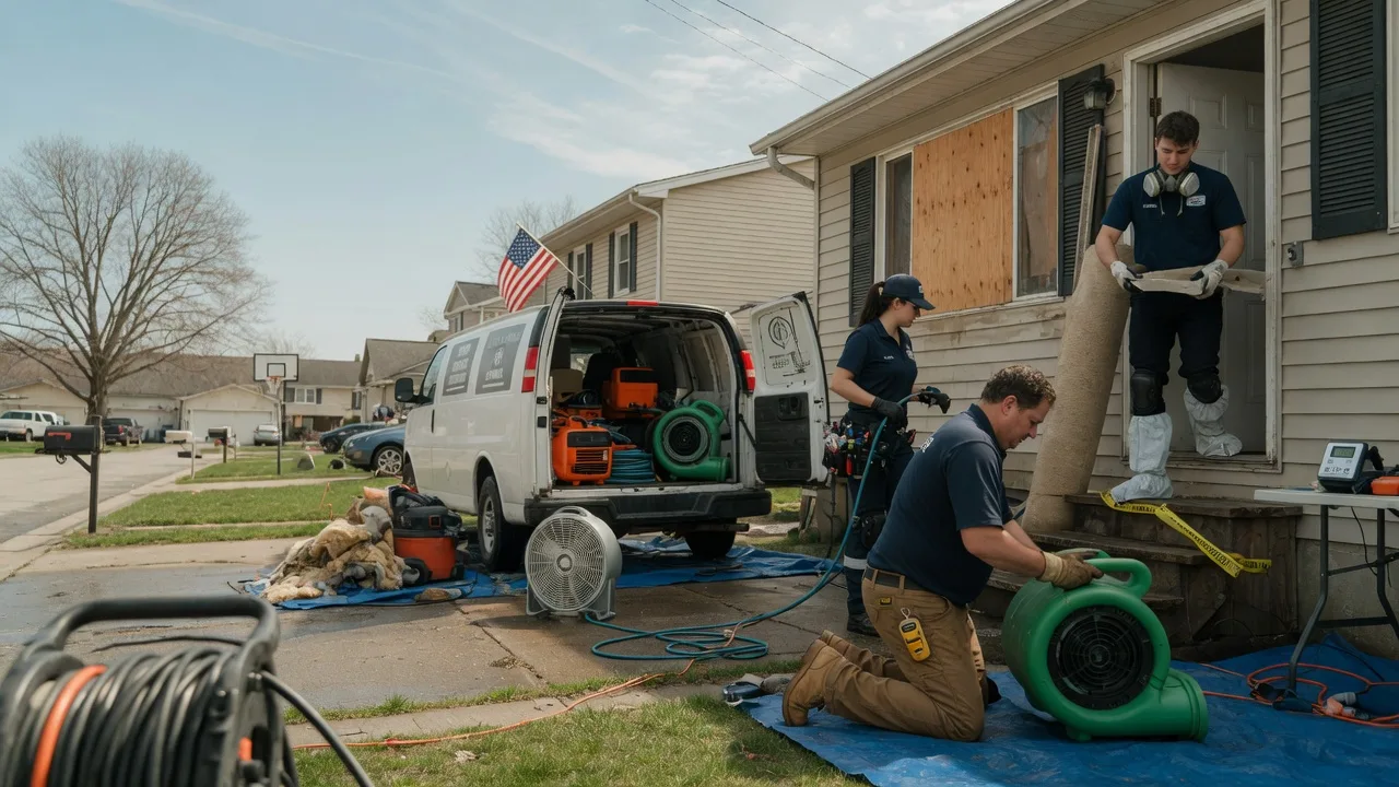 Water Damage Restoration in Good Hope, IL near me